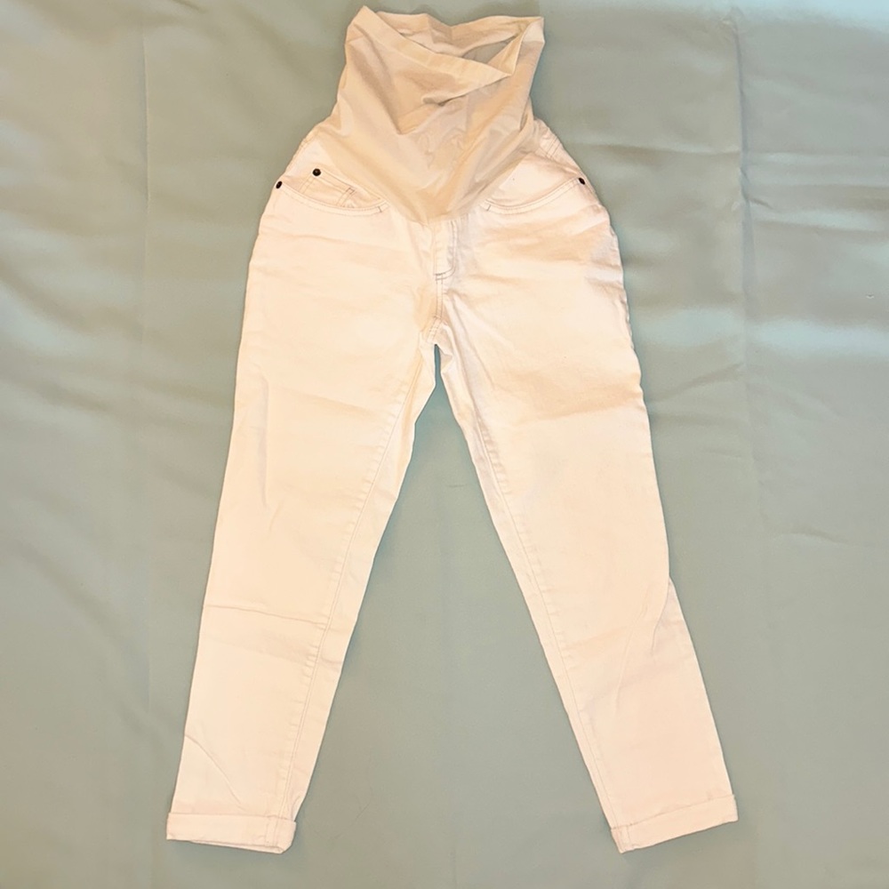 Maternity Crop Jeans